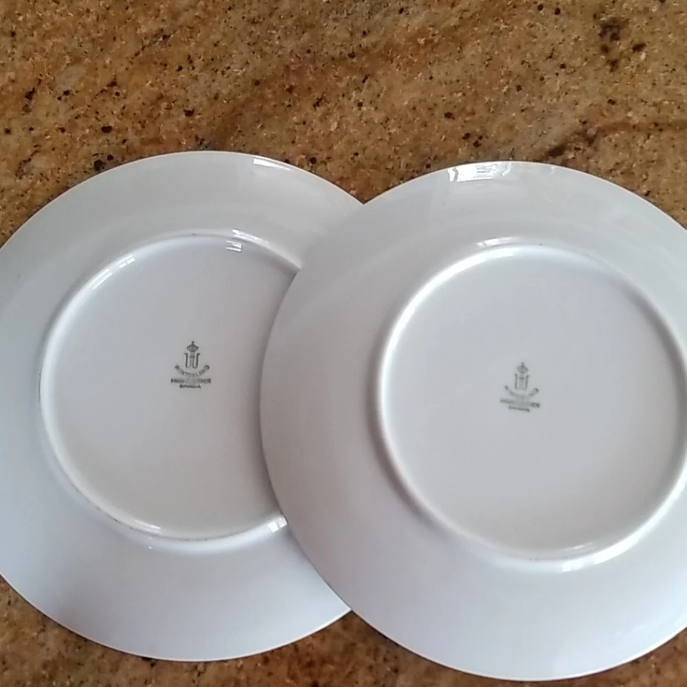 VTG Winterling Bavarian  Porcelain Dessert Plates